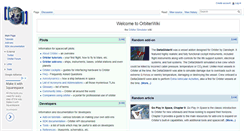 Desktop Screenshot of orbiterwiki.org